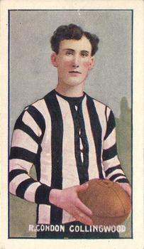 1906-07 Sniders & Abrahams Australian Footballers - Victorian League Players Series C #NNO Richard Condon Front